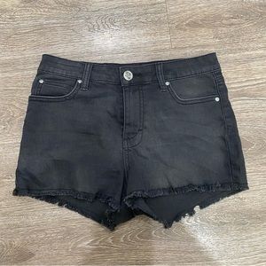 Sts blue high waisted black jean shorts